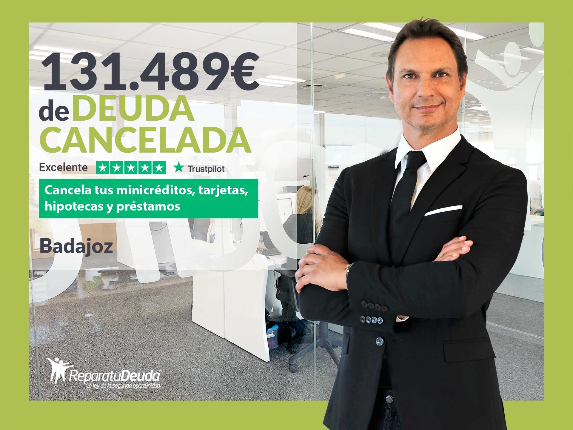 Repara tu Deuda Abogados cancela 131.489€ en Badajoz (Extremadura) con la Ley de Segunda Oportunidad 1 Moncloa Repara tu Deuda Abogados cancela 131.489? en Badajoz (Extremadura) con la Ley de Segunda Oportunidad