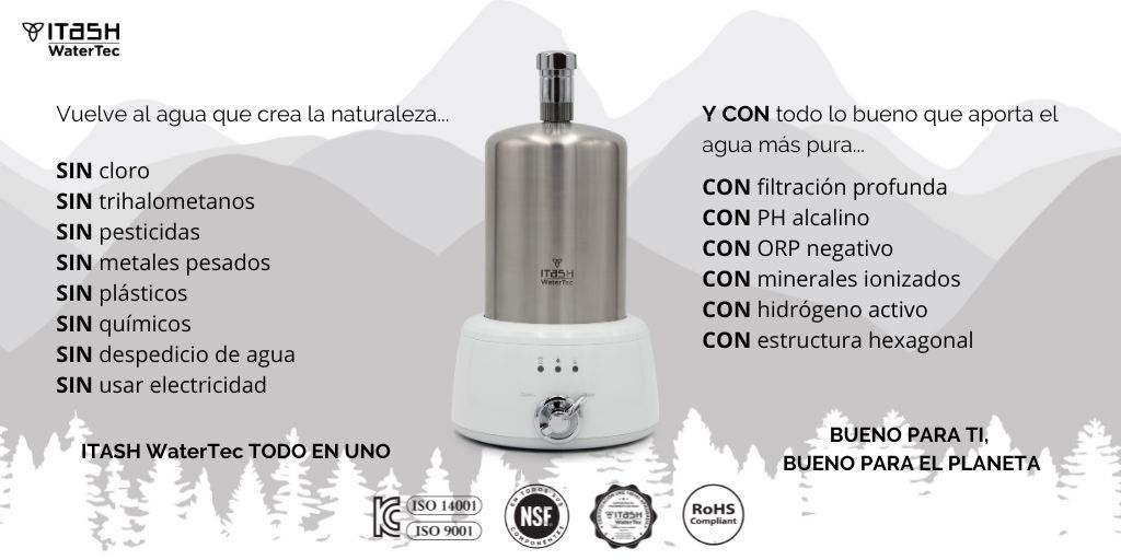 Llega al mercado español un innovador purificador de agua 1 Moncloa Vuelve al agua que crea la naturaleza Moncloa