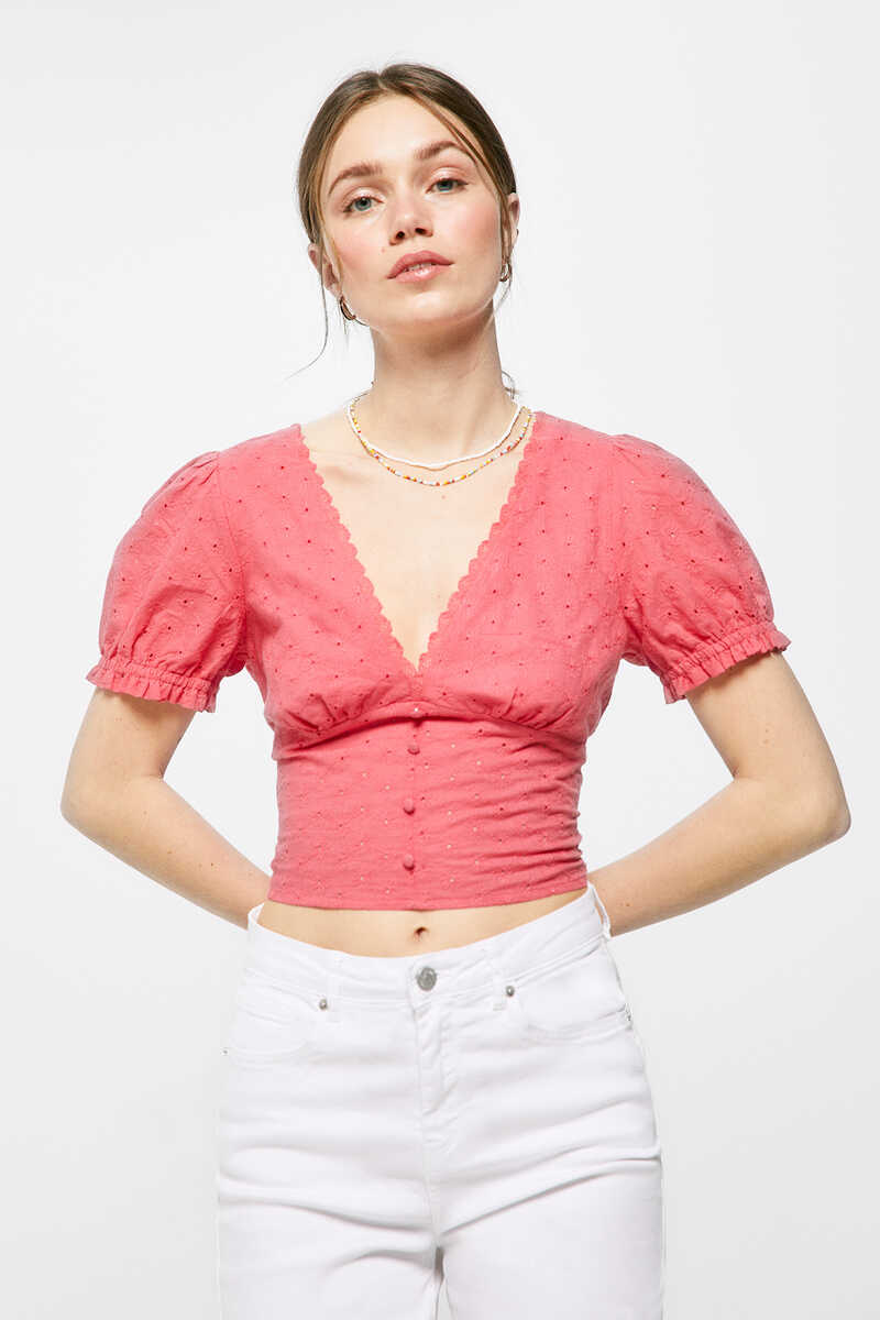 blusa bordados
