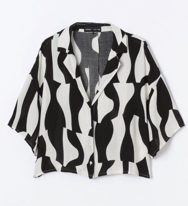 camisa cropped