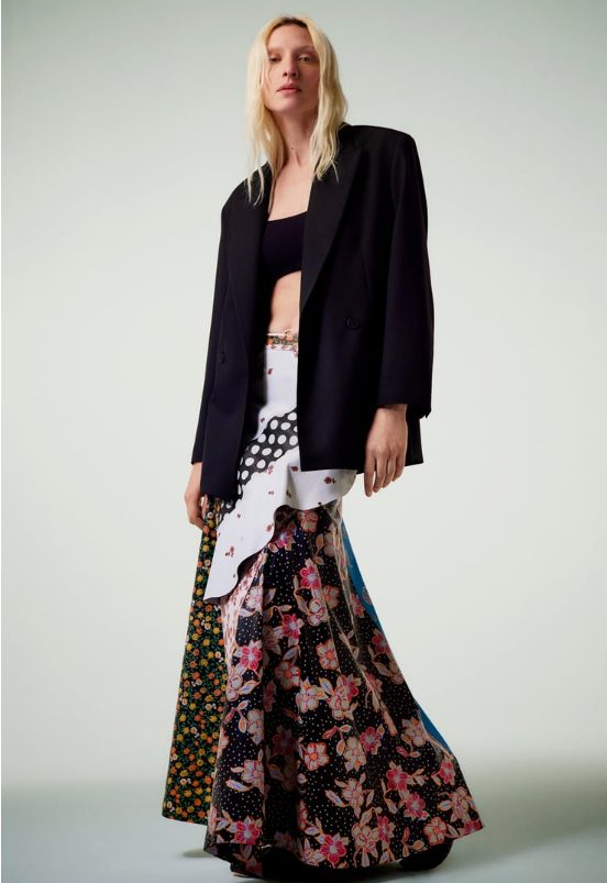 falda patchwork