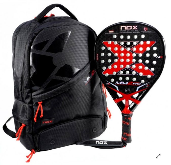 pack palas de padel mochila