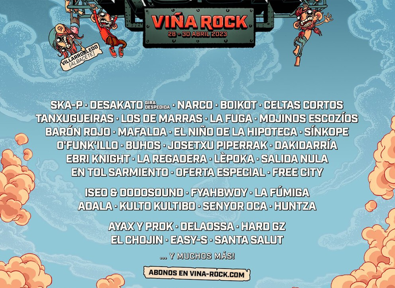 VIÑA ROCK, UNO DE LOS MEJORES FESTIVALES DE ESPAÑA