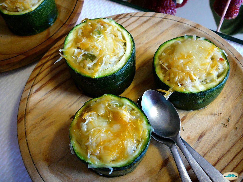 rellenar calabacines