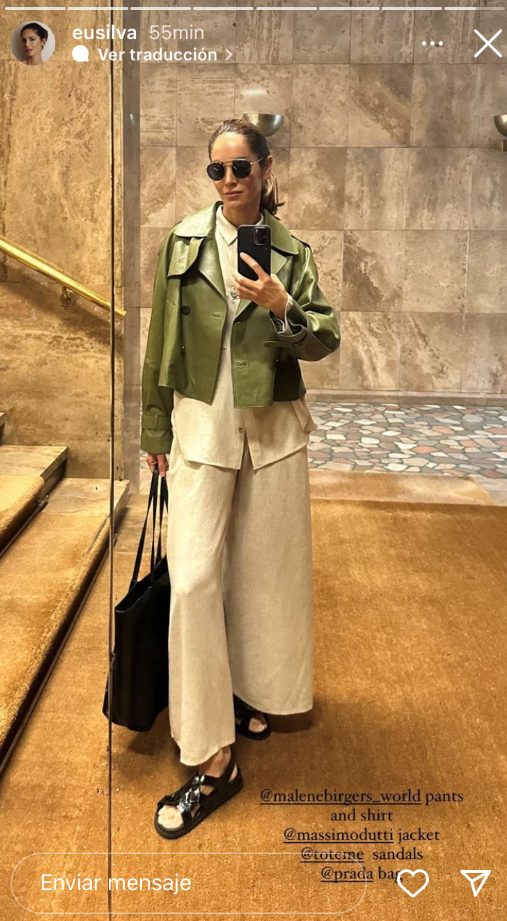 traje lino eugenia silva