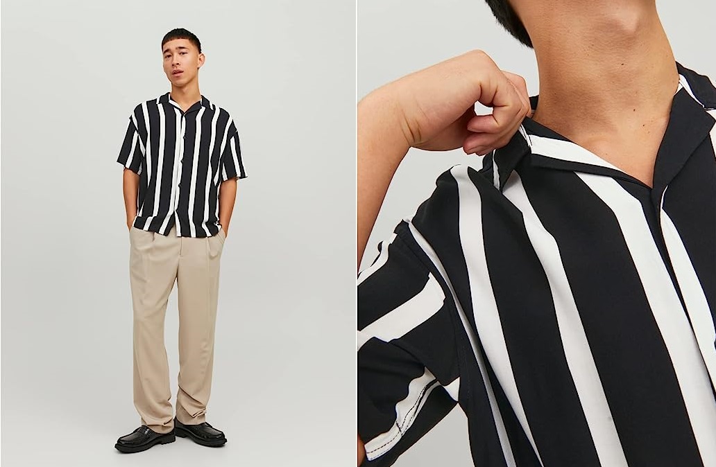 De rayas y manga corta la camisa de Jack&Jones por 23,88€ en Amazon con la triunfarás este verano