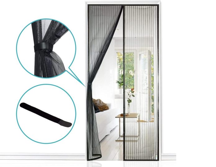 Di adiós a los mosquitos con esta cortina hecha de malla que encontrarás en Amazon