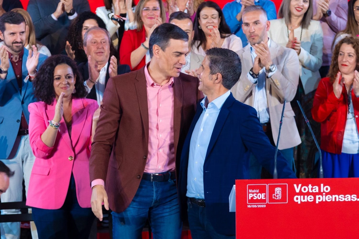 Pedro Sánchez cabeza de lista 2023