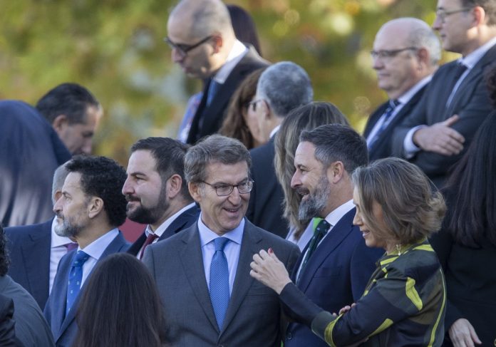Los presidenes del PP y Vox cada vez están más separados pese a compartir su lucha contra la amnistía y las políticas de Sánchez