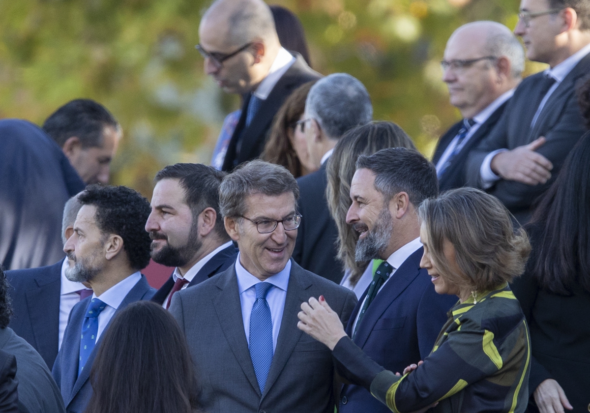 Los presidenes del PP y Vox cada vez están más separados pese a compartir su lucha contra la amnistía y las políticas de Sánchez
