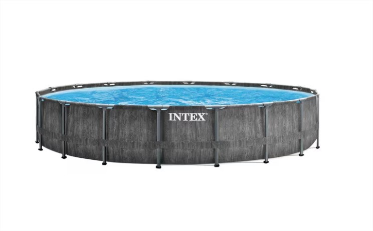Piscina redonda Prisma Frame Greywood Ø 549 x 122 cm el corte ingles