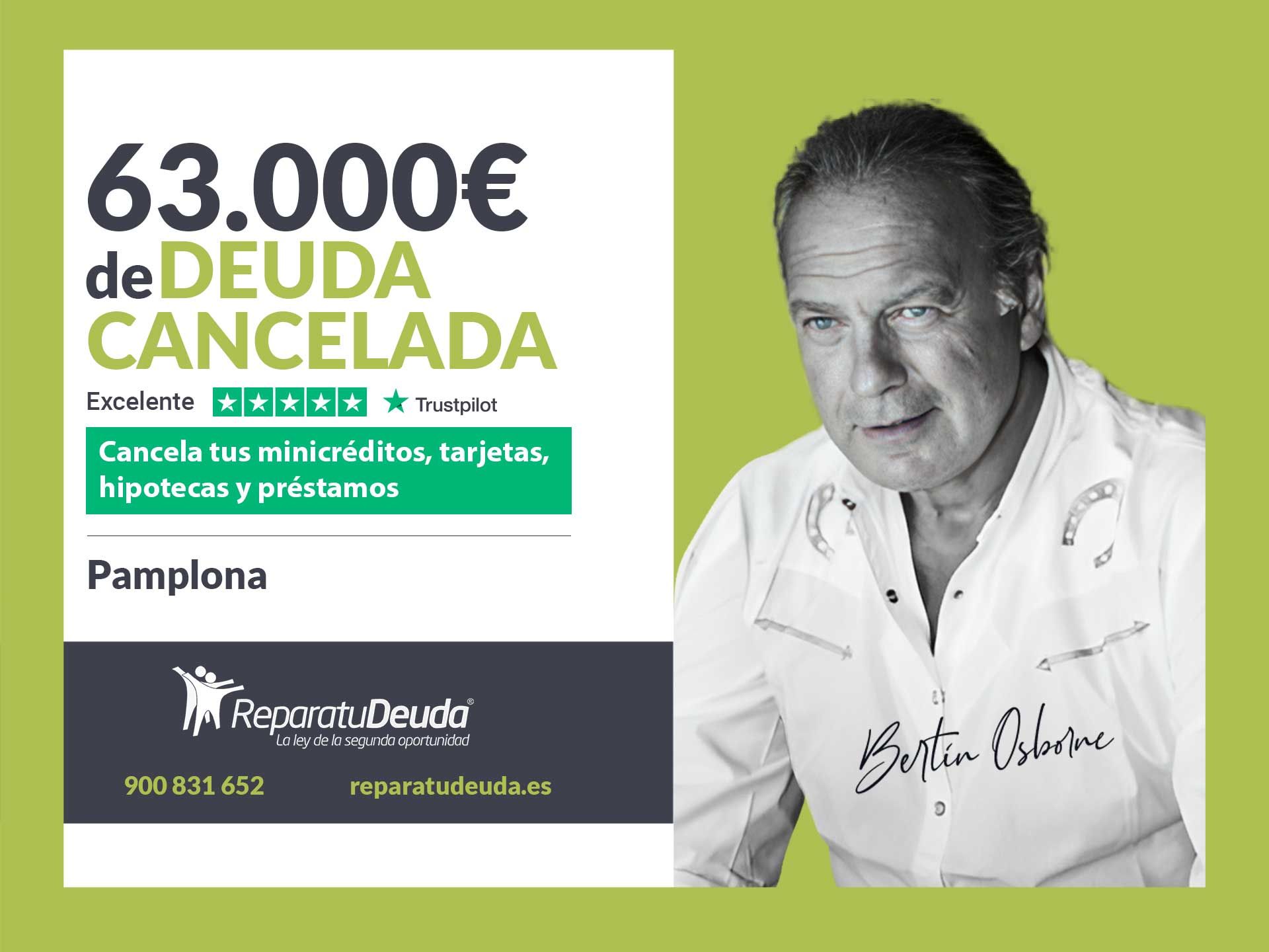 Repara tu Deuda Abogados cancela 63.000€ en Pamplona (Navarra) con la Ley de Segunda Oportunidad 1 Moncloa Repara tu Deuda Abogados cancela 63.000? en Pamplona (Navarra) con la Ley de Segunda Oportunidad