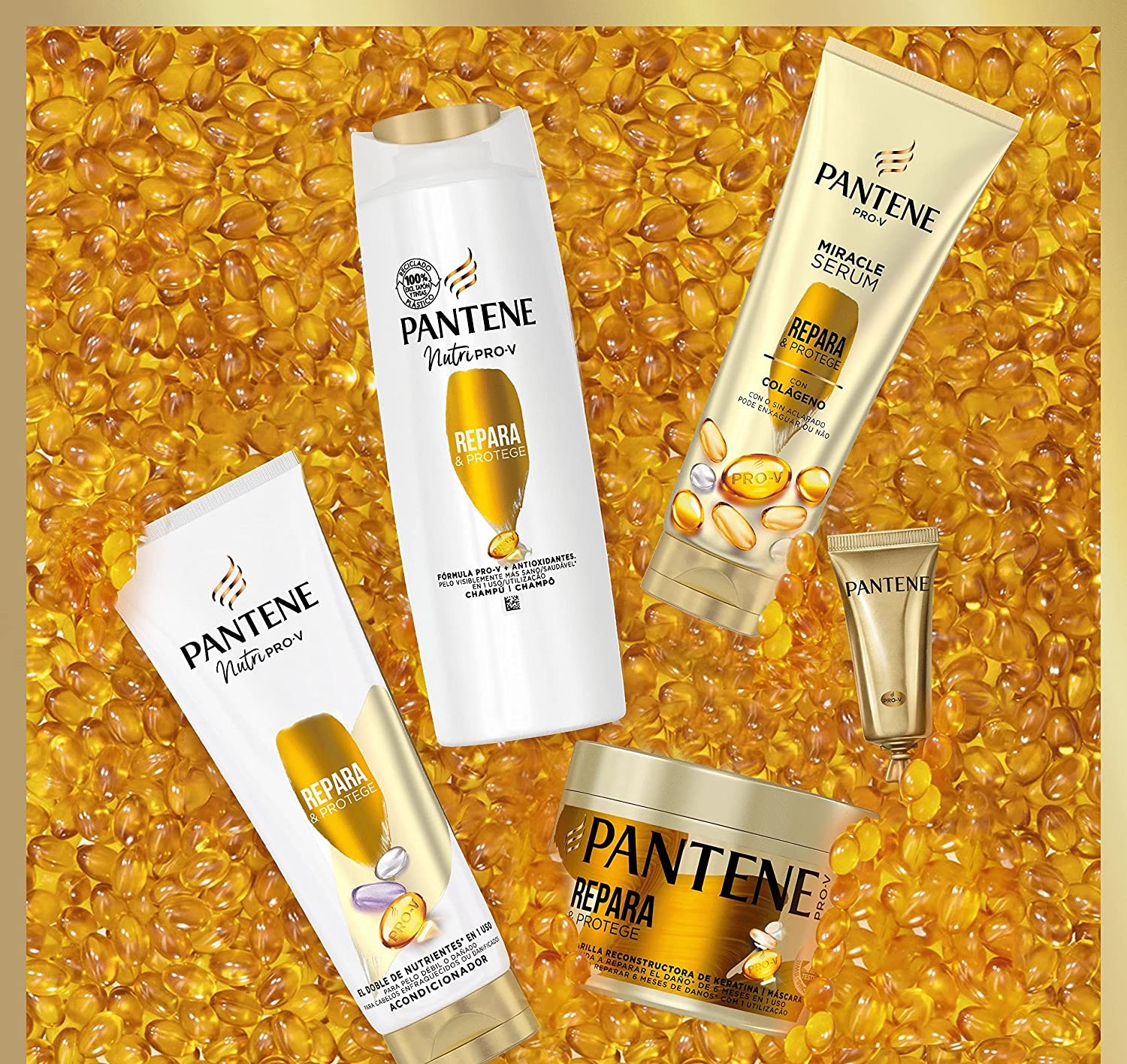 Repara y protege tu pelo con este pack de 3 mascarillas Pantene en Amazon con un 38% descuento