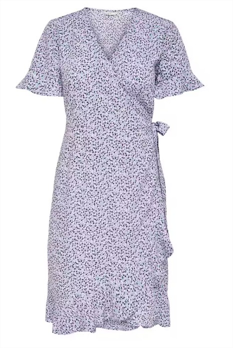 Vestido de mujer corto estampado floral Moncloa