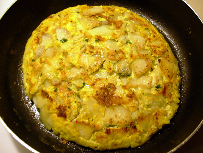 cuajar tortilla