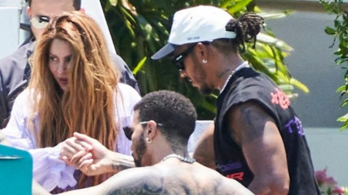 shakira y hamilton