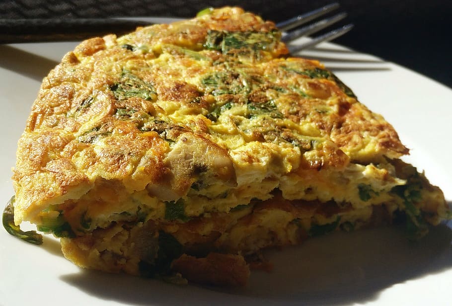 voltear tortilla de calabacin