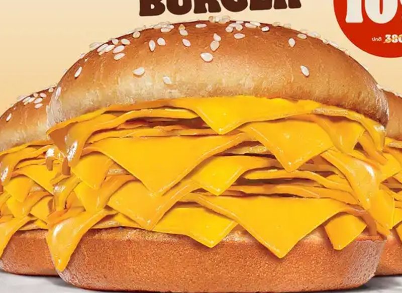 BURGER KING LANZA EN TAILANDIA SU HAMBURGUESA MÁS SURREALISTA