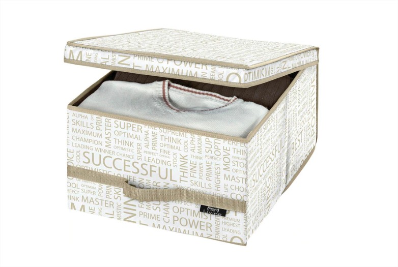 Caja organizadora Domopak Living Urban Gold el corte ingles