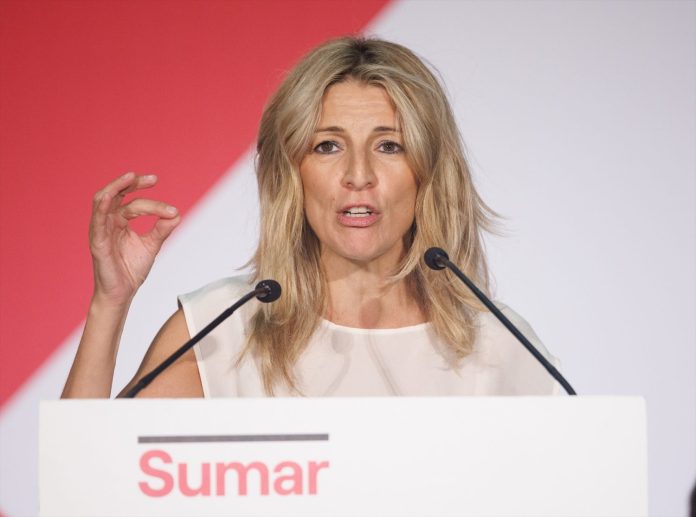 Yolanda Díaz fija sus consignas a Montero para los PGE de 2024
