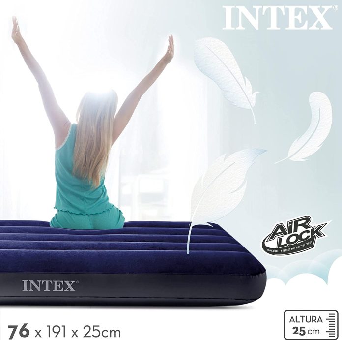 Por solo 14,95€ Amazon te trae esta cama hinchable que te podrás llevar a cualquier lugar