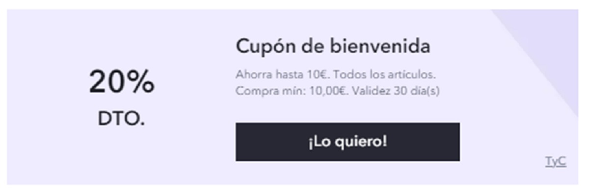 cupon descuento