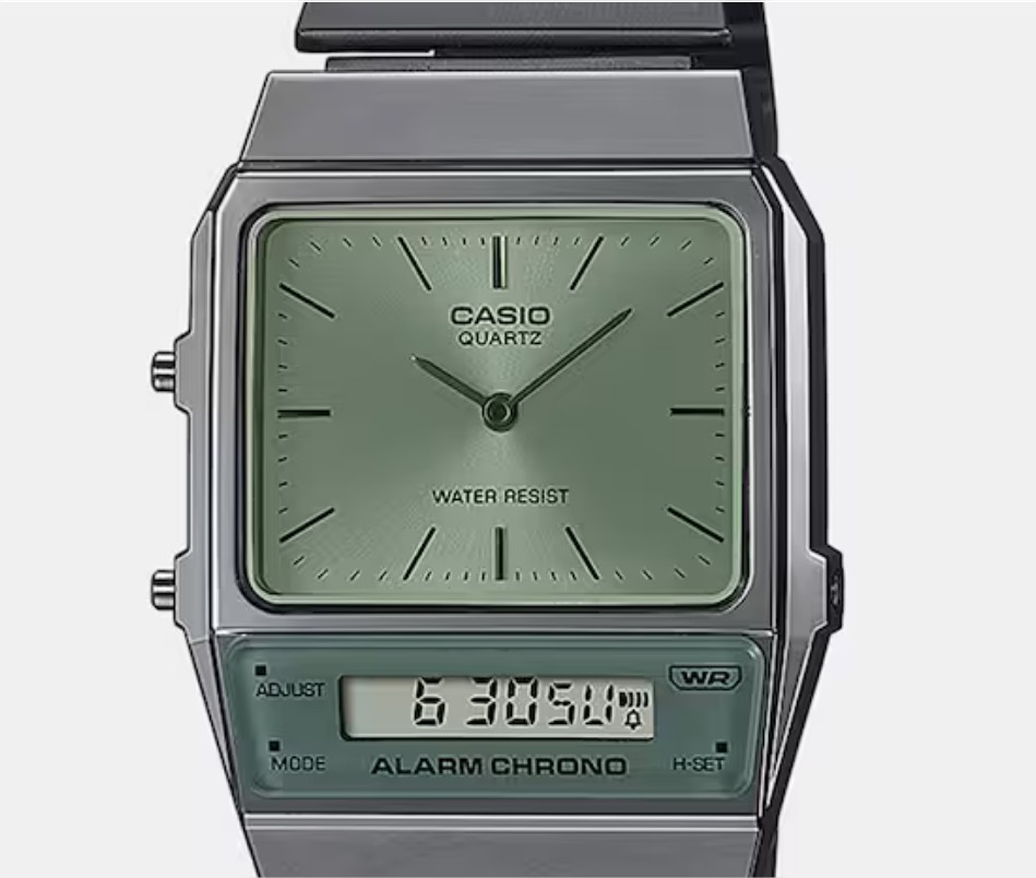 Reloj de mujer de Casio Collection A168WEM-7EF Mirror Face de acero · Casio  · El Corte Inglés