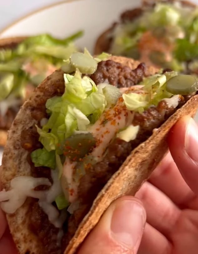taco burguer freidora de aire