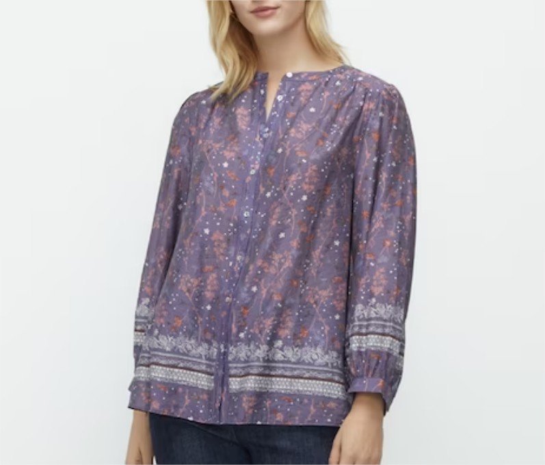 blusa estampada