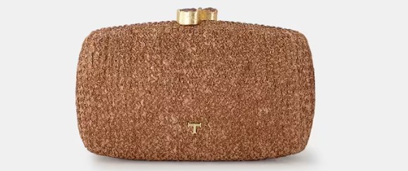 bolso fiesta rigido cobre el corte ingles