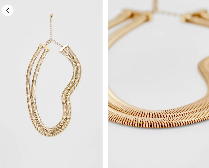 collar doble snake