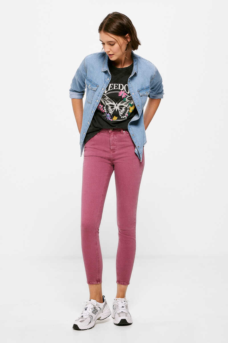 jeans rosas springfield