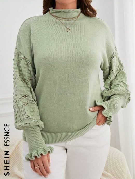 jersey detalle manga shein