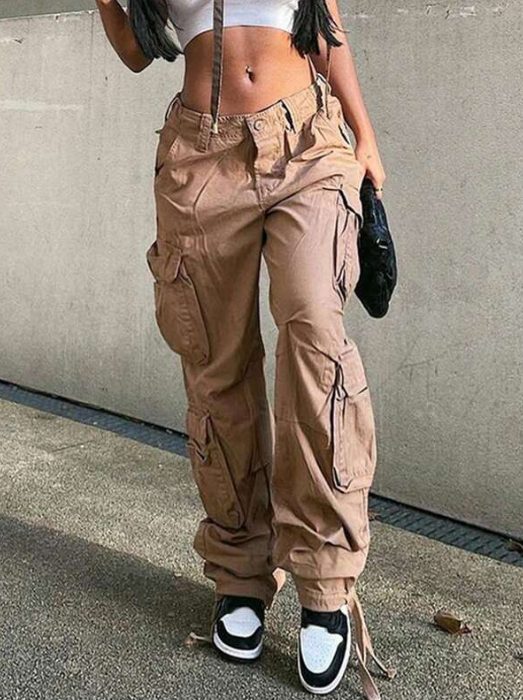 pantalon cargo shein