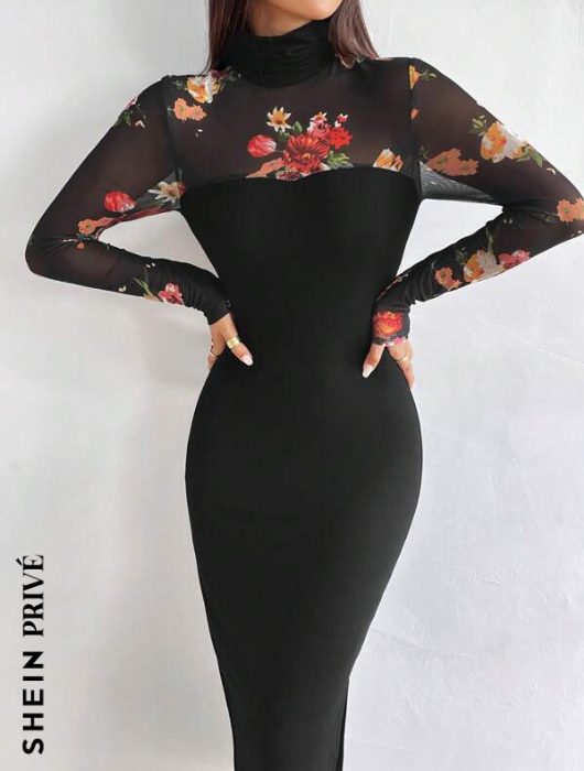 vestido estampado