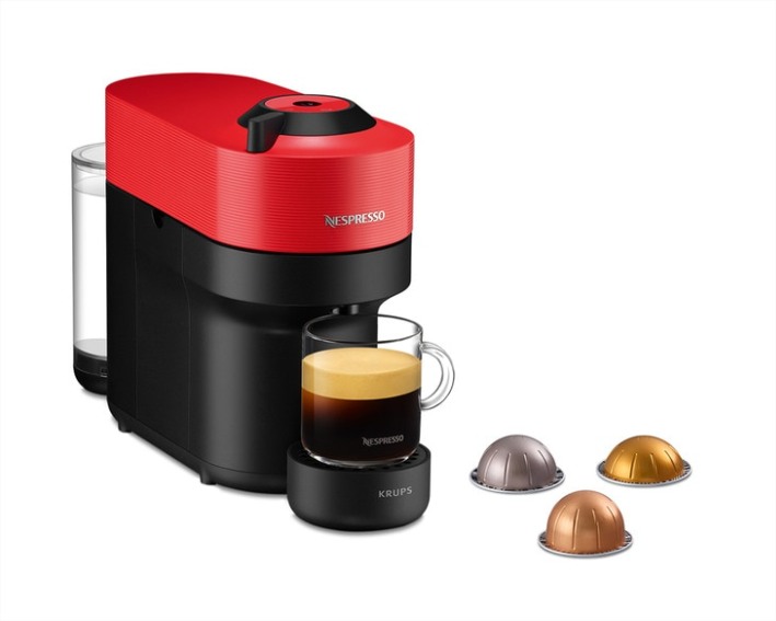 Cafetera de Cápsulas Nespresso Krups Vertuo Pop para cápsulas Nespresso Vertuo