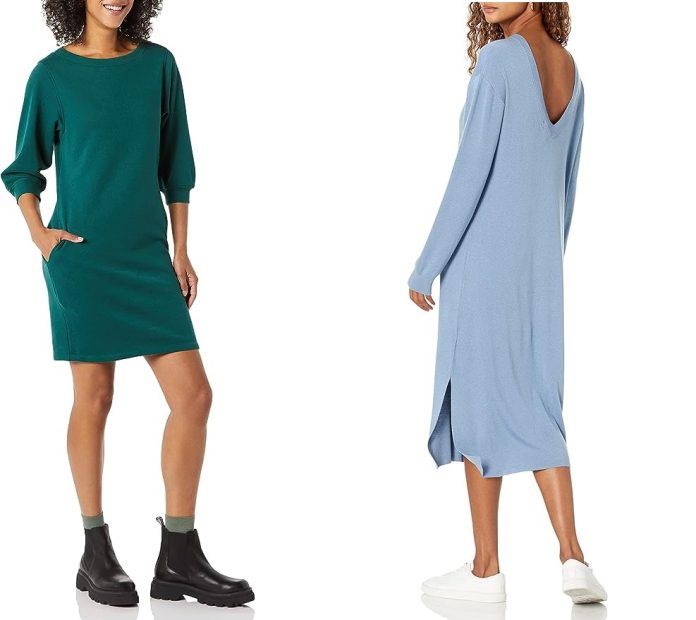 Amazon los vestidos sudadera vuelven a convertirse en tendencia y no puedes quedarte sin ellos
