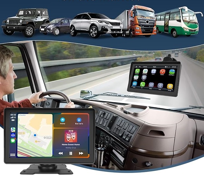 Apple Carplay Android 8 pantallas táctiles de Amazon con descuentazo para modernizar el coche