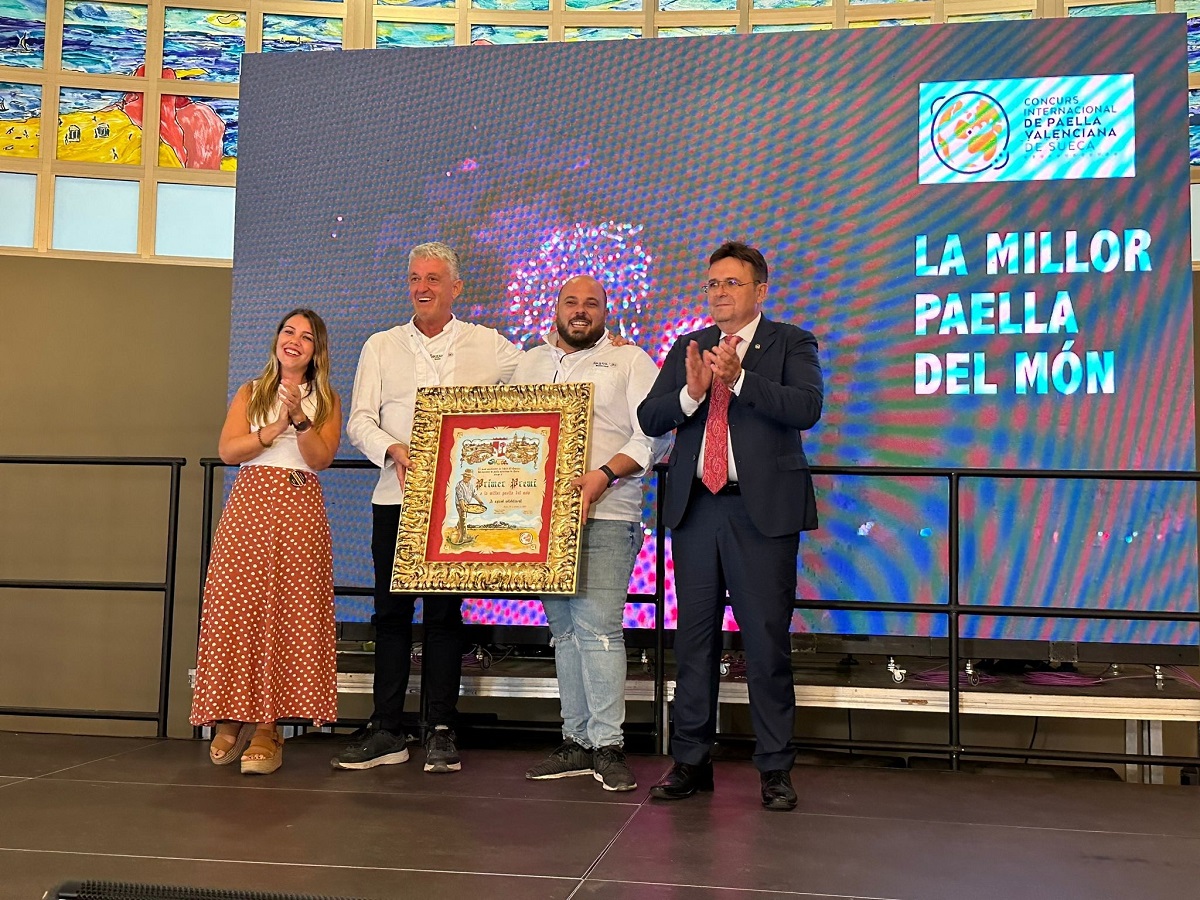 Juan José Bartolomé, el chef ganador del premio a la ‘mejor paella del mundo’.