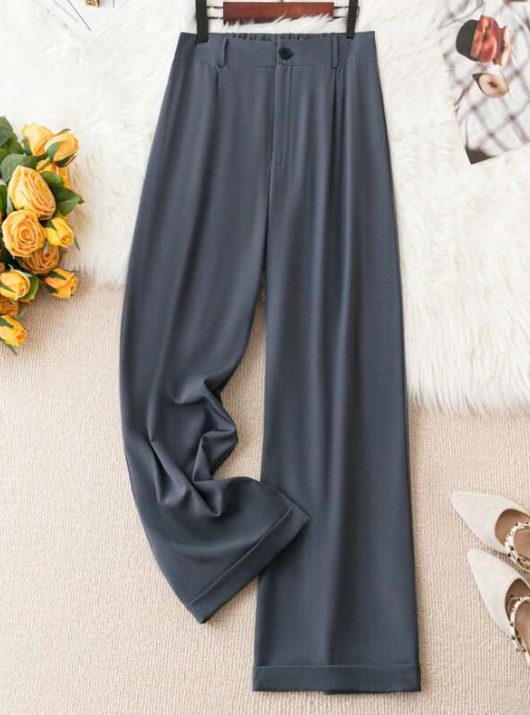 pantalon ancho talle alto