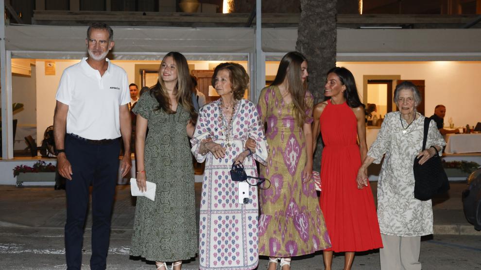 reina sofia con felipe VI