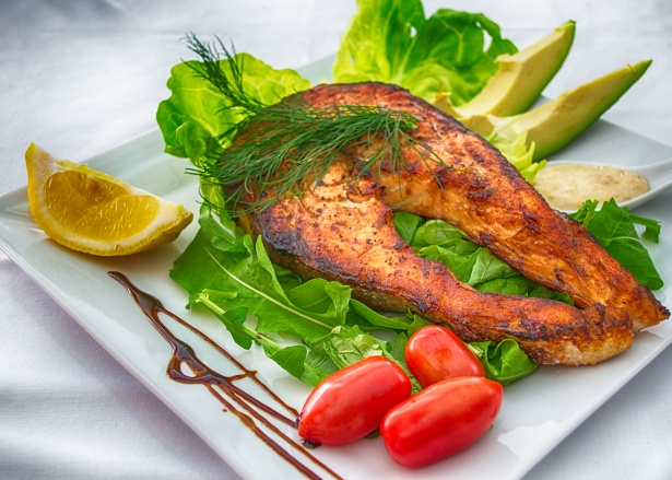 salmon grill