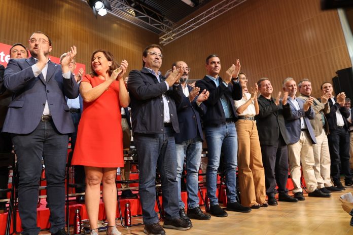 El Consejo Político Federal socialista reunió a Pedro Sánchez con los líderes autonómicos este mes