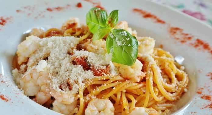Spaghetti, plato típico italiano