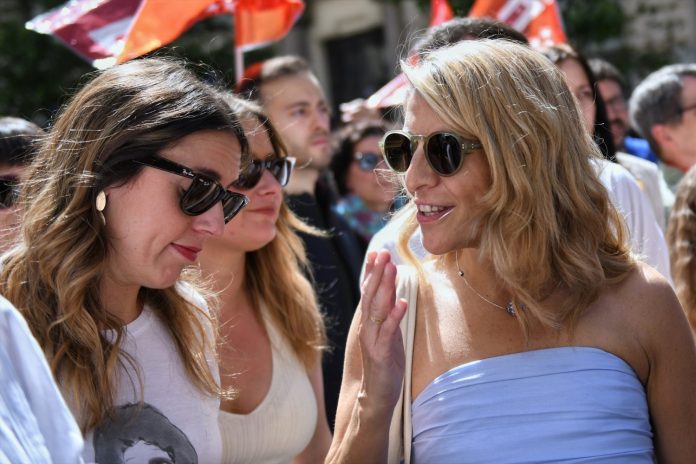 Yolanda Díaz consuma su purga a Montero y Podemos
