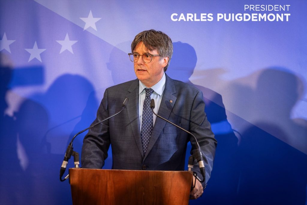 Puigdemont llama a la unidad del independentismo