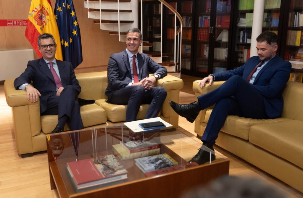Bolaños ha estado en todas las negociaciones con los independentistas catalanes