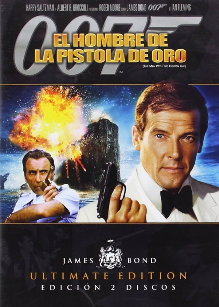hombre pistola oro James Bond Moncloa