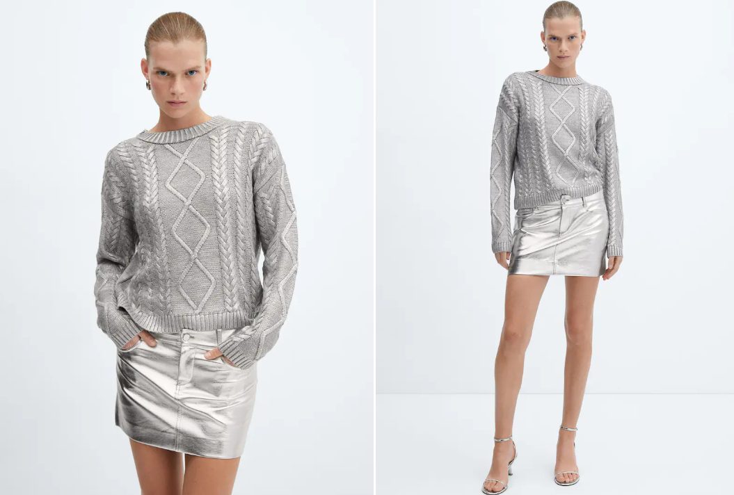 jersey trenzado foil