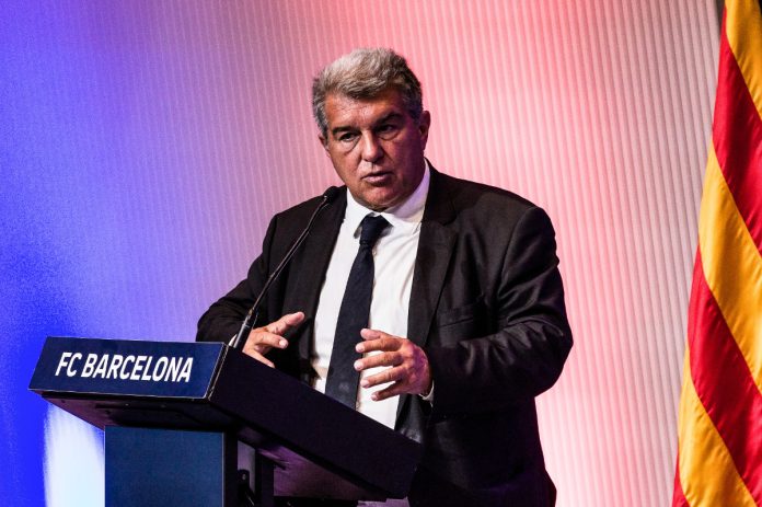 Las explicaciones de Joan Laporta, presidente del FC Barcelona | Fuente: Agencias